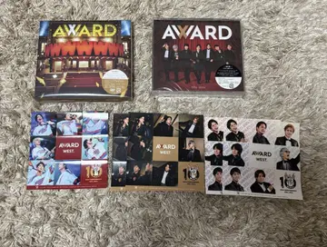 WEST. AWARD 앨범 초회반 A 일반 버전