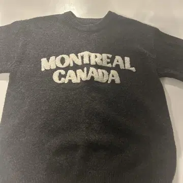 MONTREAL CANADA 크루넥 스웨터