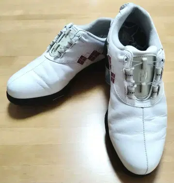FootJoy 23cm BOA 다이얼식 골프화 화이트