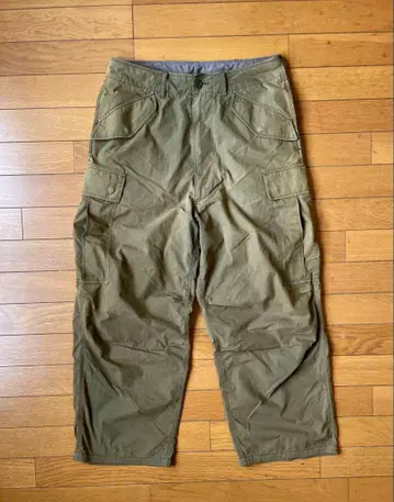 BEAMS M65 카고 팬츠 필드 S 페이드 m51 빔즈