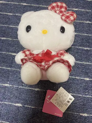 헬로키티 봉제 인형 원피스 드레스 S
