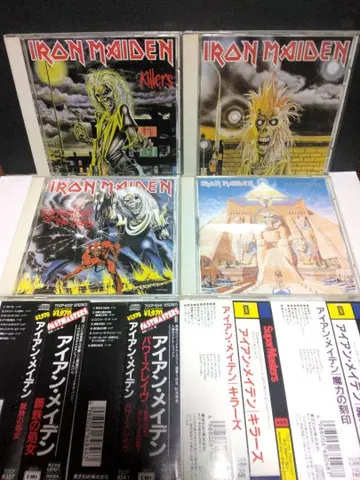CD 4장 오비 포함 아이언 메이든 iron maiden 하드 락