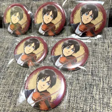 진격의 거인 엘렌 A 블라인드 랜덤 트레이딩 캔뱃지 6개