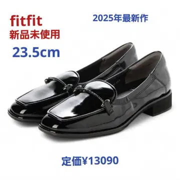fitfit 새상품 23.5cm 발수 소프트 스트레치 모카신 (에나멜)