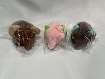 도무조군과 친구들 볼체인 봉제 인형 3종 세트