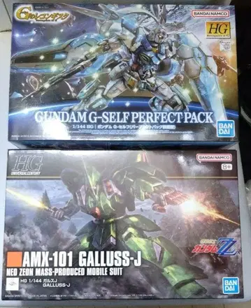 반다이 HG 1/144 G 셀 퍼펙트 팩 & 갈스 J