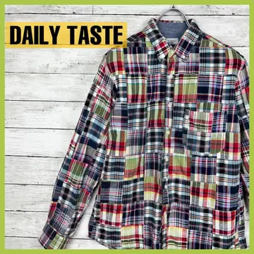 DAILY TASTE 데일리스트 셔츠 긴팔 캐주얼 플란넬 셔츠