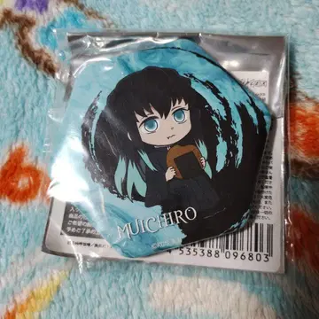 귀멸의 칼날 육각형 일본풍 패턴 캔뱃지 무이치로 애니플렉스 한정판