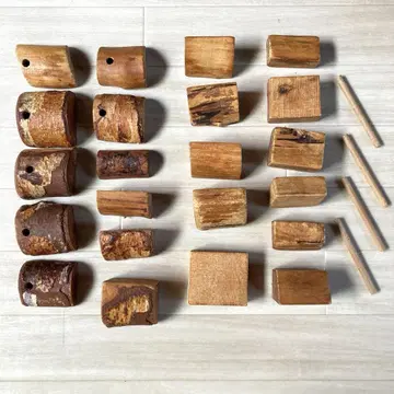 산 쌓기 나무