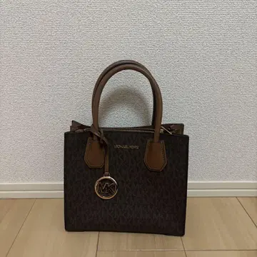 MICHAEL KORS 브라운 토트백