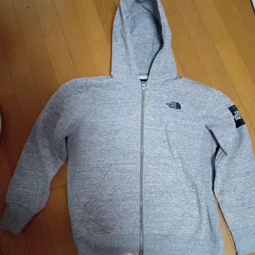 THE NORTH FACE 스퀘어 로고 후디 M 믹스 그레이 속기모