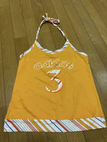 adidas 오렌지 베어탑 L