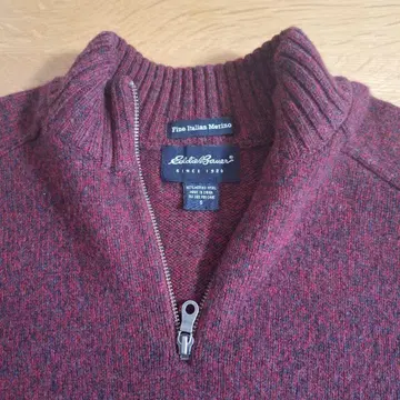 Eddie Bauer Fine Italian Merino 스웨터