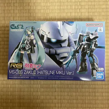 새상품 RG MS-06S ZAKU II (하츠네 미쿠 Ver.)