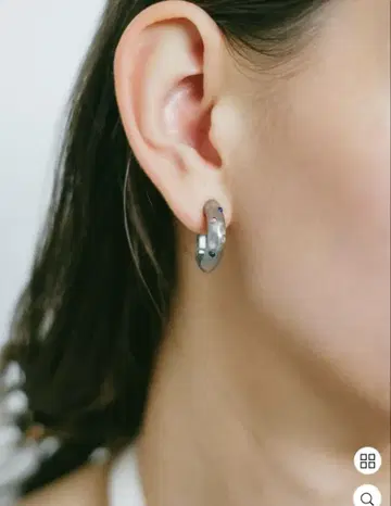 SYKIA soel 콜라보 귀걸이 silver