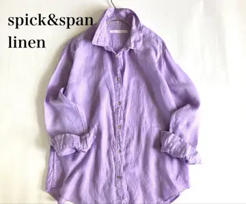 spick&span 린넨 버튼 다운 셔츠