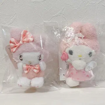 [ 미사용 새상품 ] 에모큥 꿈꾸는 엔젤 마이멜로디 봉제 인형 키링