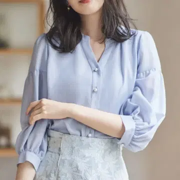 블라우스 JUSGLITTY