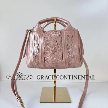 [ 레어 ] 그레이스 콘티넨탈 카빙 트라이브스 보니타 숄더백