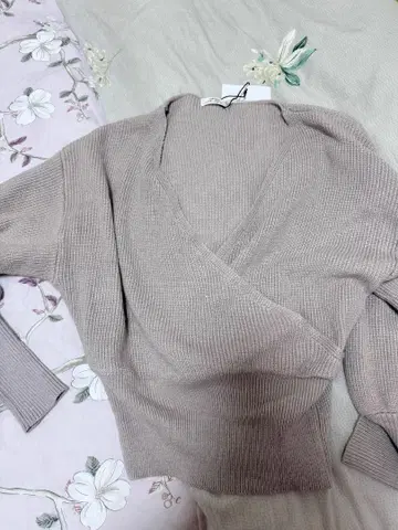 리브 랩 가디건 베이지
