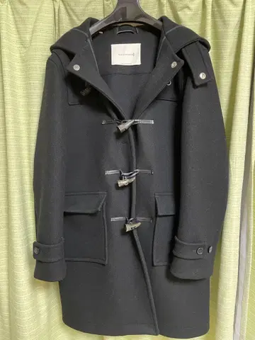MACKINTOSH 블랙 더플 코트
