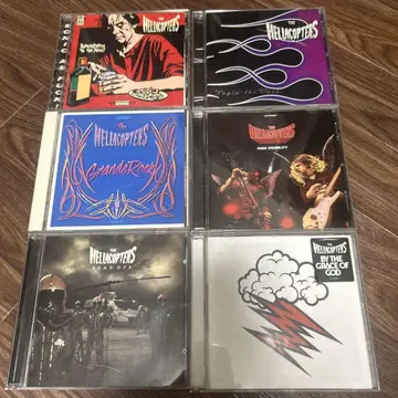 The Hellacopters CD 6장 세트
