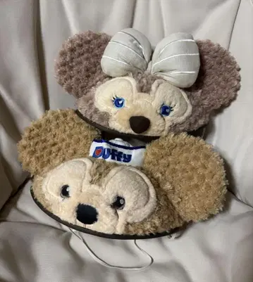 상하이 디즈니 Disney 더피 셰리메이 이어햇 세트