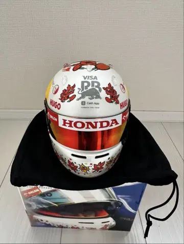 1/2 스케일 헬멧 츠노다 유키 VCARB 2024 일본 GP 사양