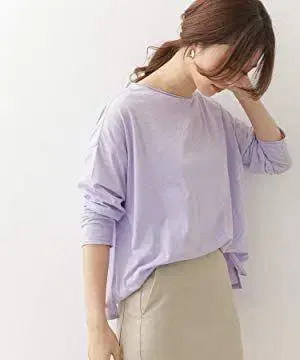 URBAN RESEARCH DOORS 미진 보더 루즈 티셔츠