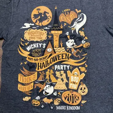 Disney Parks MICKEY HALLOWEEN 셔츠