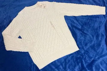 최종 가격 미사용 무인양품 신사 크루넥 스웨터 사이즈 M