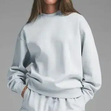 SKIMS 맨투맨 보이프렌드 크루넥 플리스 XS