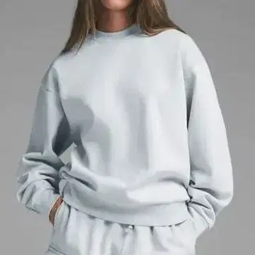 SKIMS 맨투맨 보이프렌드 크루넥 플리스 XS