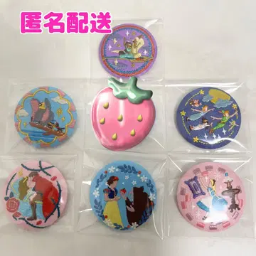 디즈니 자수 캔뱃지 6개 세트