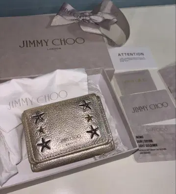 지미추 JIMMY CHOO 3단 폴더형 지갑