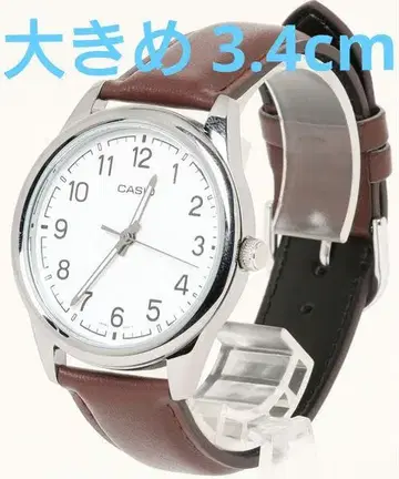 CASIO 카시오 손목시계 3.4cm 빅