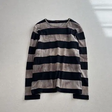 PaulSmith grunge border 긴팔 T L Y2K