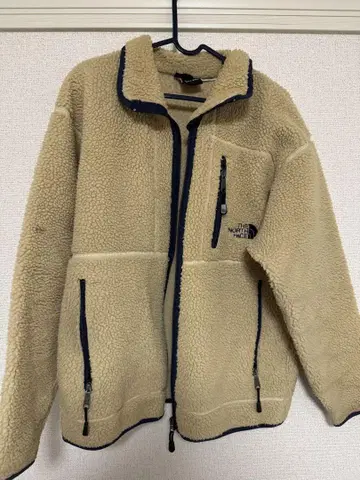 THE NORTH FACE 플리스 자켓 남성용 M 베이지