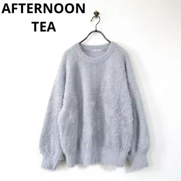 [ AFTERNOON TEA ] 애프터눈 티(M) 긴팔 샤기 니트