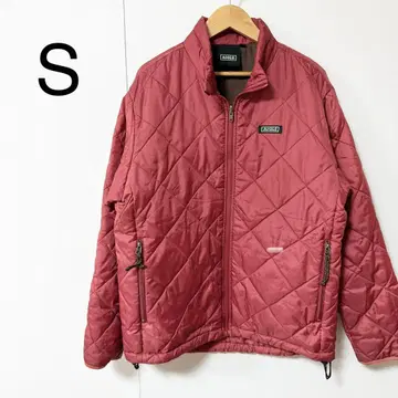 AIGLE 퀼팅 자켓 S 사이즈 벽돌 레드 계열 아웃도어