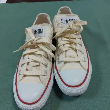 컨버스 CONVERSE ALL STAR 크림색 23.5cm