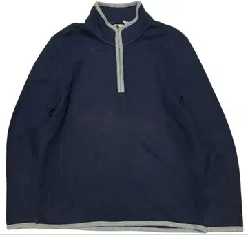 L.L.Bean 네이비 하프 지퍼 트레이닝복