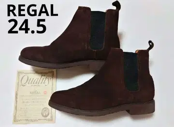 REGAL 스웨이드 사이드 고어 부츠