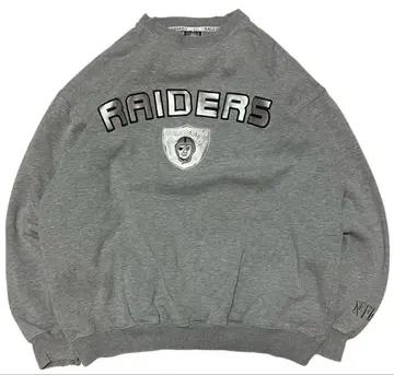 RAIDERS NFL 트레이닝복 맨투맨 프론트 로고