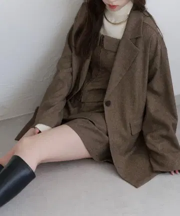 raffime 오버 실루엣 테일러드 자켓