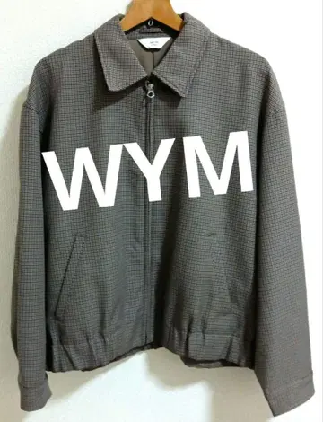 WYM LIDNM 체크 무늬 자켓