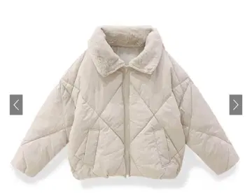 GRL 2Way 퍼 칼라 퀼팅 다운 자켓 [fo1592]