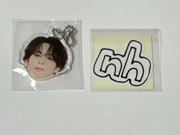 [ 미개봉 ] INI 니시 히로토 얼굴 아크릴 키링 스티커 세트