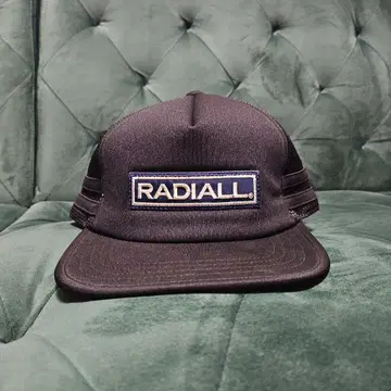 RADIALL 메쉬 백 캡 블랙
