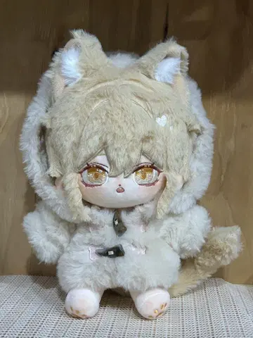 원신 루미 옷 갈아입기 봉제 인형 20cm